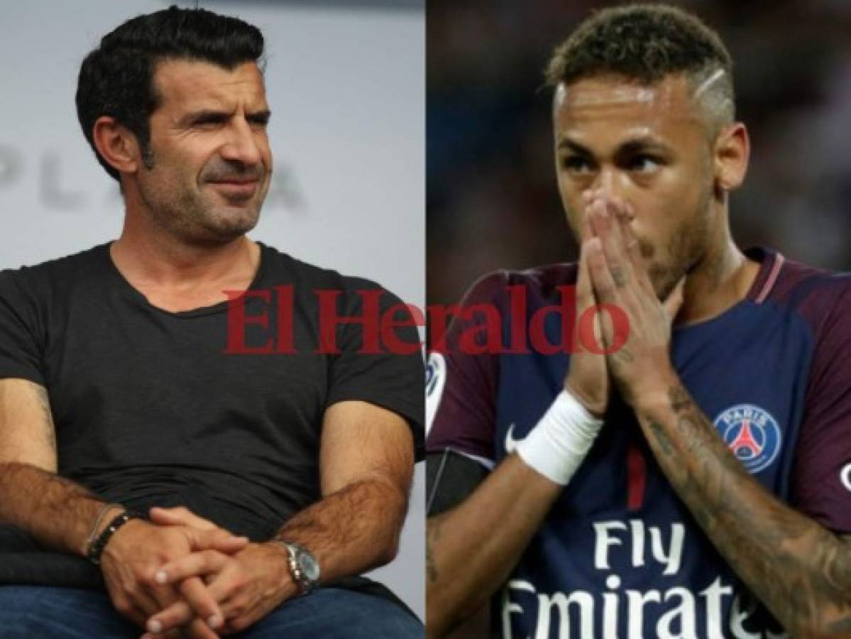 Luis Figo habló sobre la posible llegada de Neymar al Real Madrid