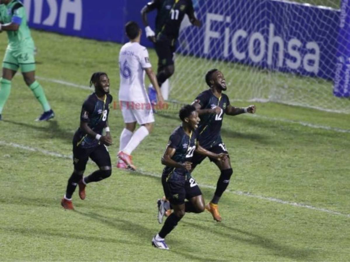 ¡Penoso! Honduras pierde en casa 2-0 ante Jamaica y se aleja de Qatar