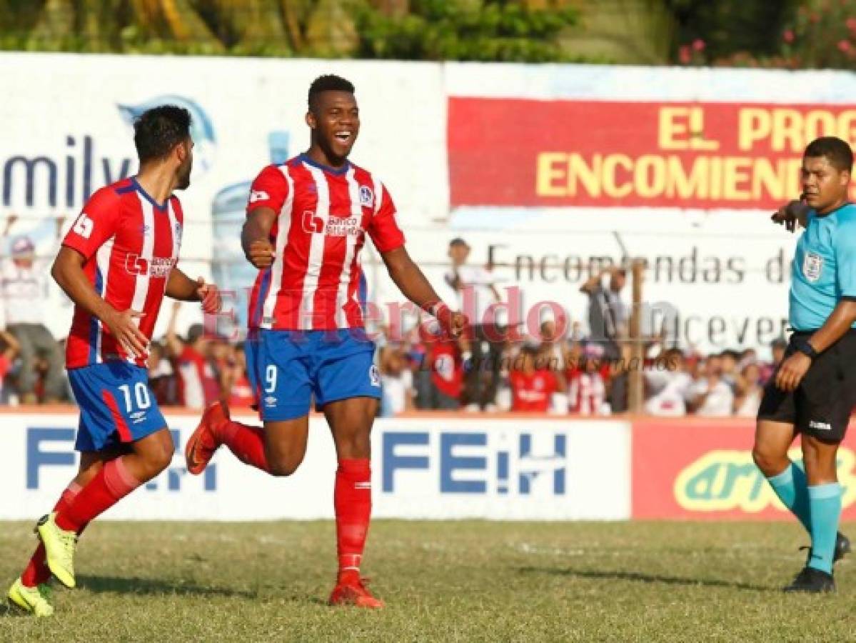 Olimpia ganó de visita 1-2 al Honduras Progreso en el Humberto Micheletti