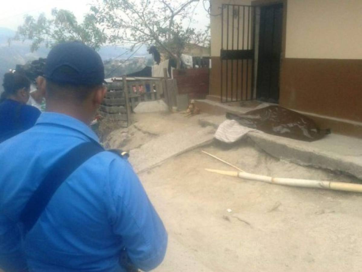 Matan a hombre frente a su casa en Tegucigalpa  
