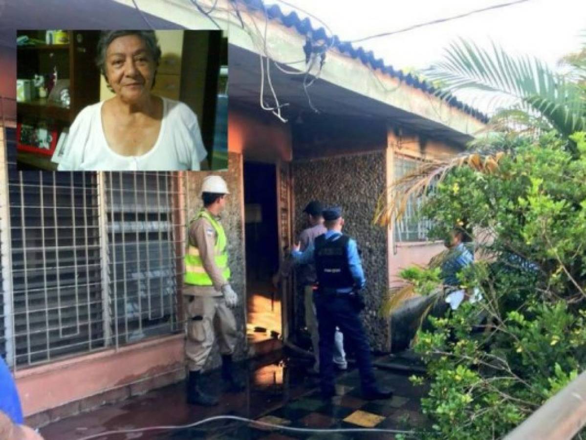 Muere abuela de niños que perecieron en un incendio hace un mes en San Pedro Sula 