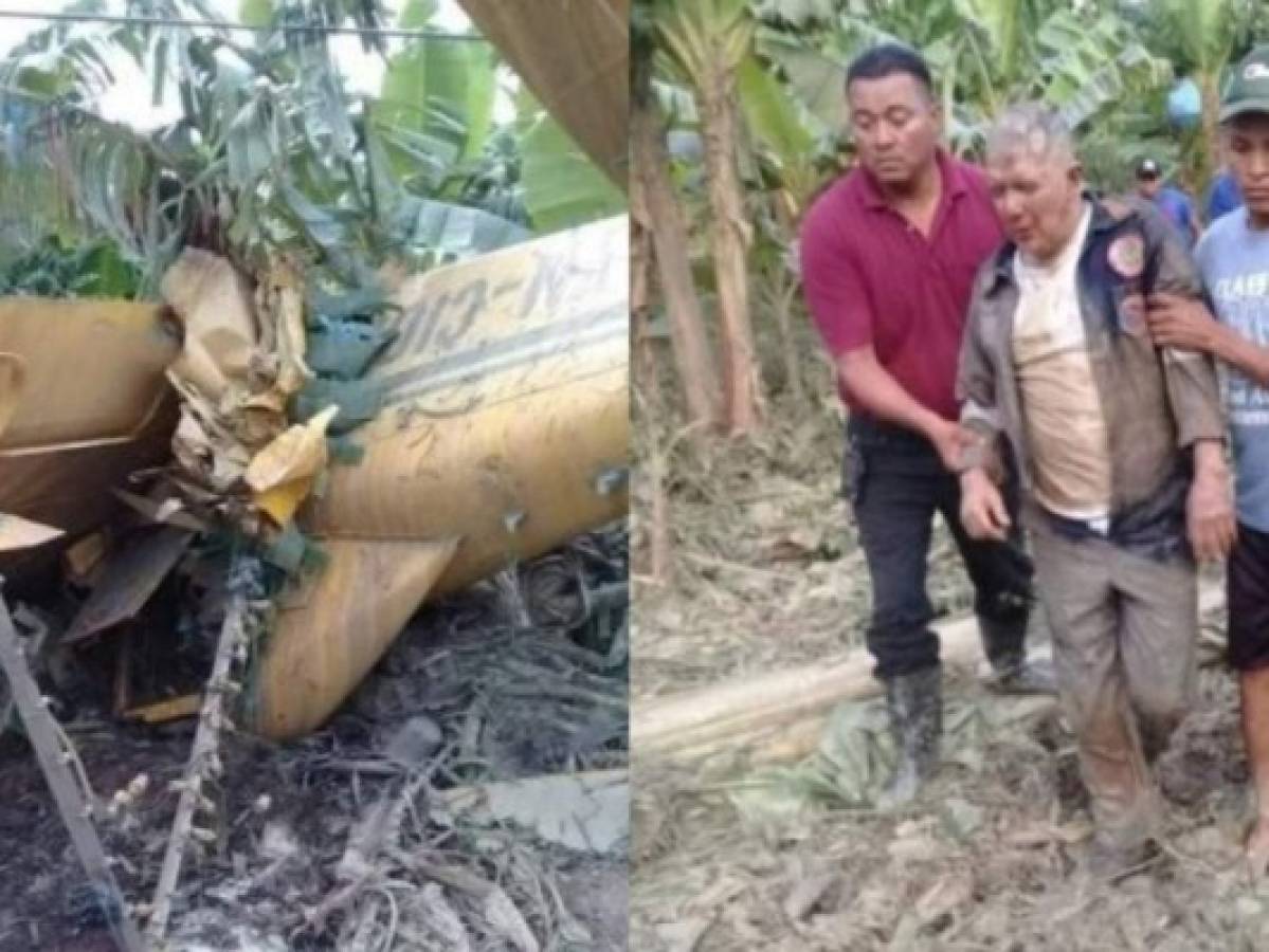 Piloto hondureño herido tras desplome de avioneta en Nicaragua
