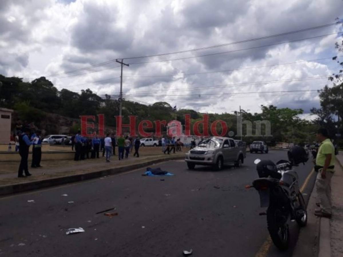 Choque entre pick up y turismo deja un policía muerto en la capital