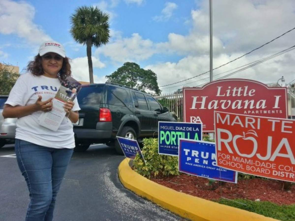 Los hondureños que apoyaron y votaron por... ¡Donald Trump!