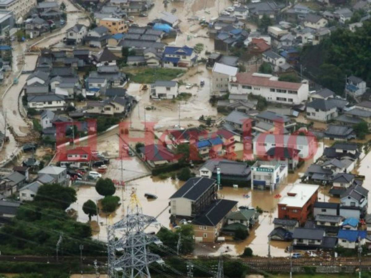 Al menos 40 muertos por lluvias torrenciales en Japón
