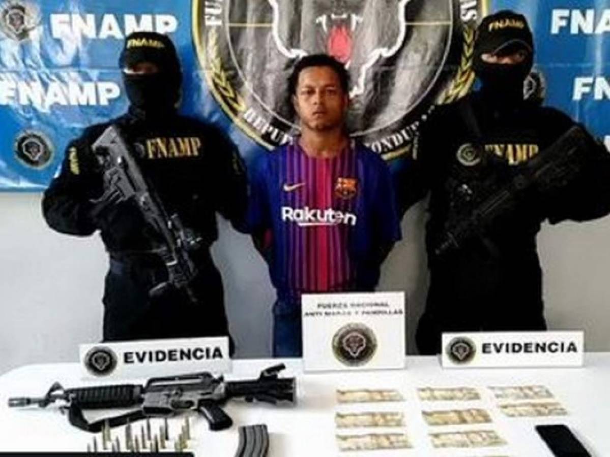 Capturan a presunto cabecilla de pandilla, alias 'El Ozuna', en Quimistán 