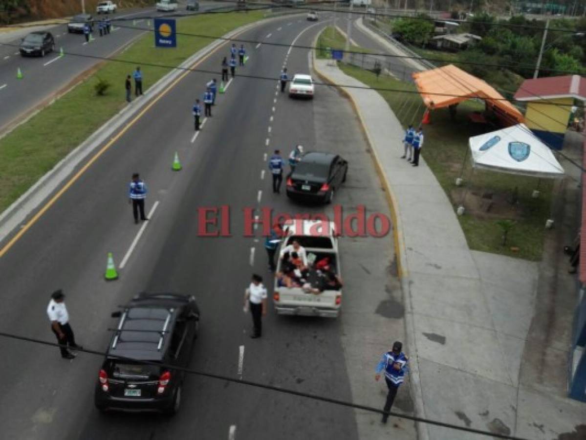 Hondureños comienzan a abandonar la ciudad por Feriado Morazánico