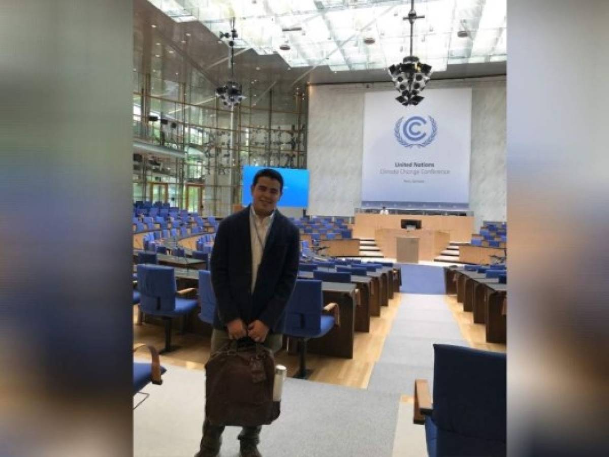 Pineda logró representar a Honduras en la Asamblea General de la ONU en 2019.