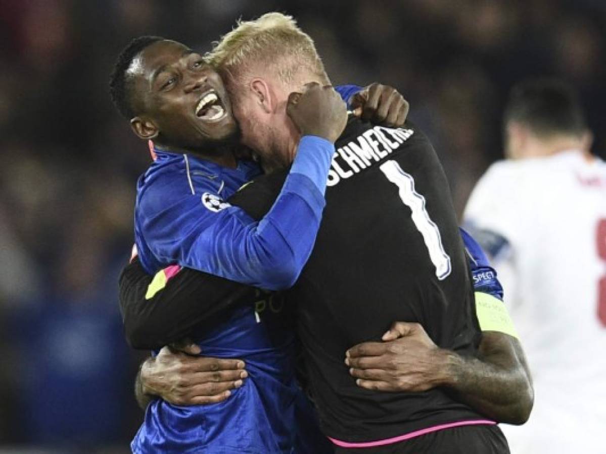 Leicester clasificado para cuartos de la Champions, Sevilla eliminado  