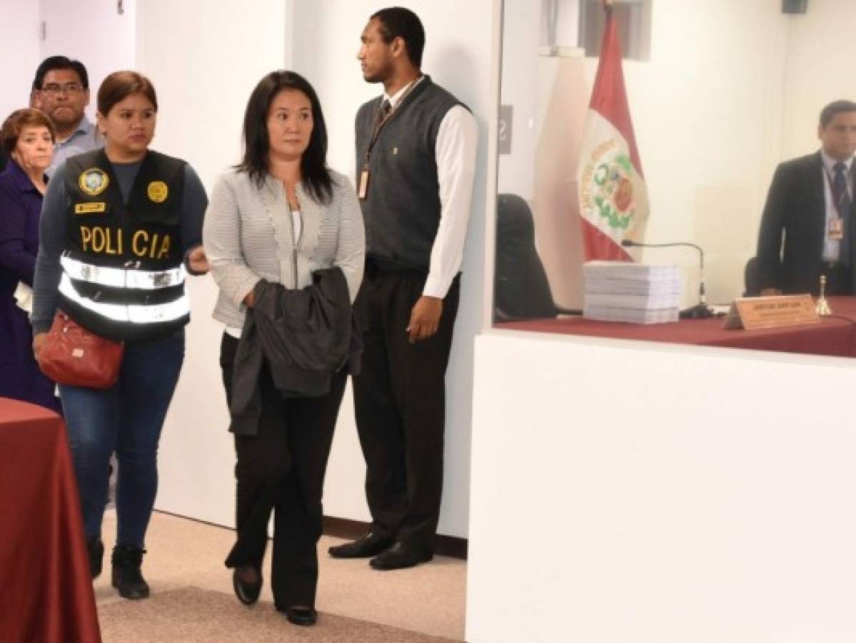 Expresidente peruano Fujimori cuestiona detención de su hija