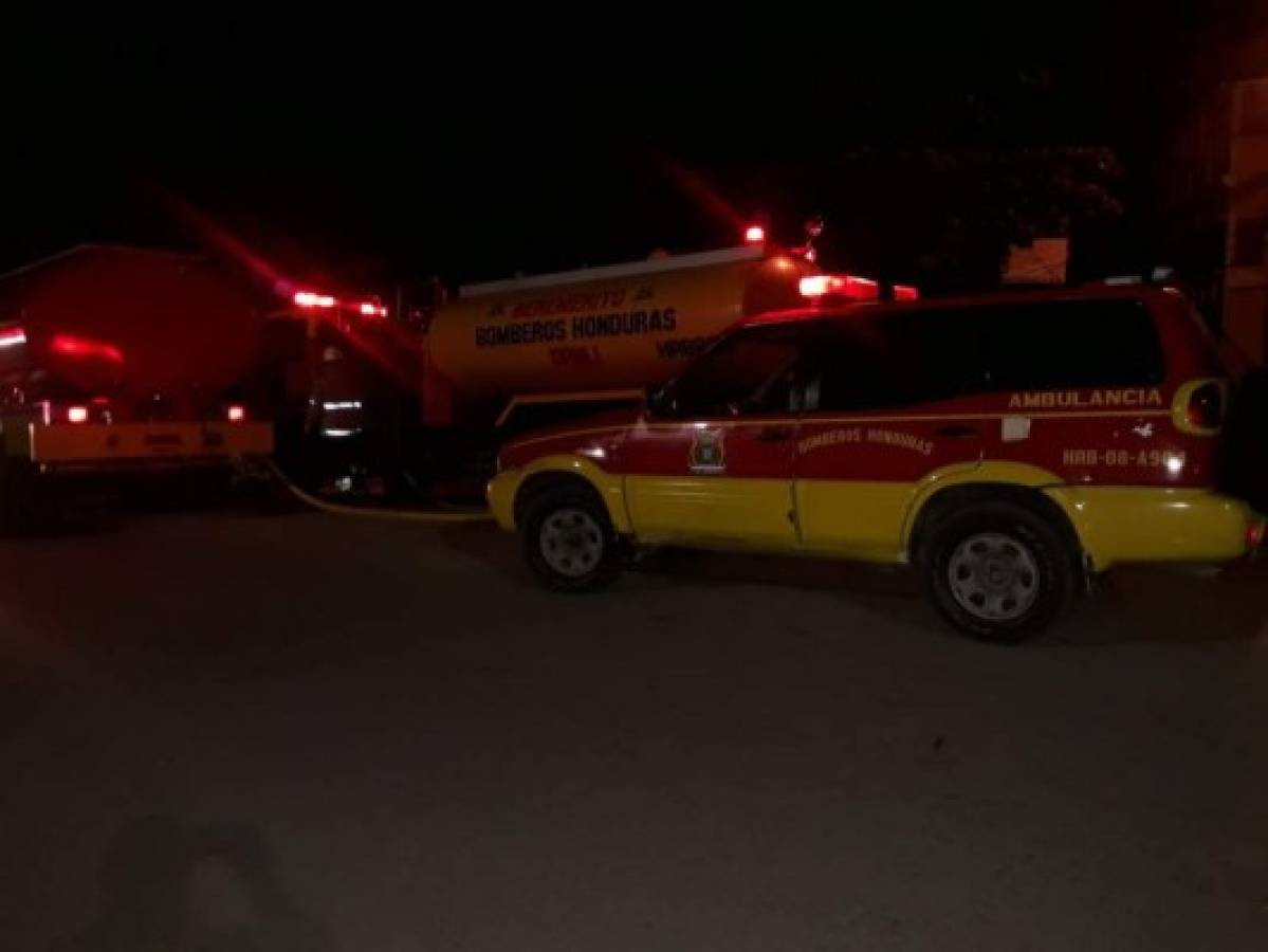 Dos personas con graves quemaduras tras explosión de chimbos de gas en Danlí