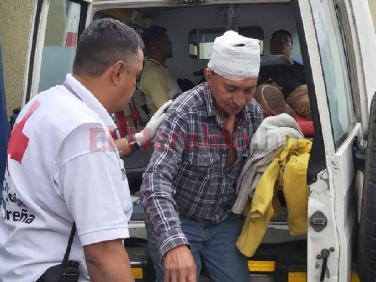 Tres hombres heridos tras accidente en carretera hacia El Porvenir