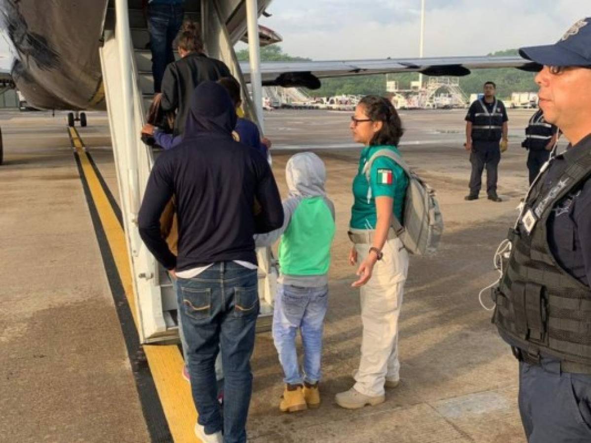 México deporta a 108 migrantes hondureños a San Pedro Sula