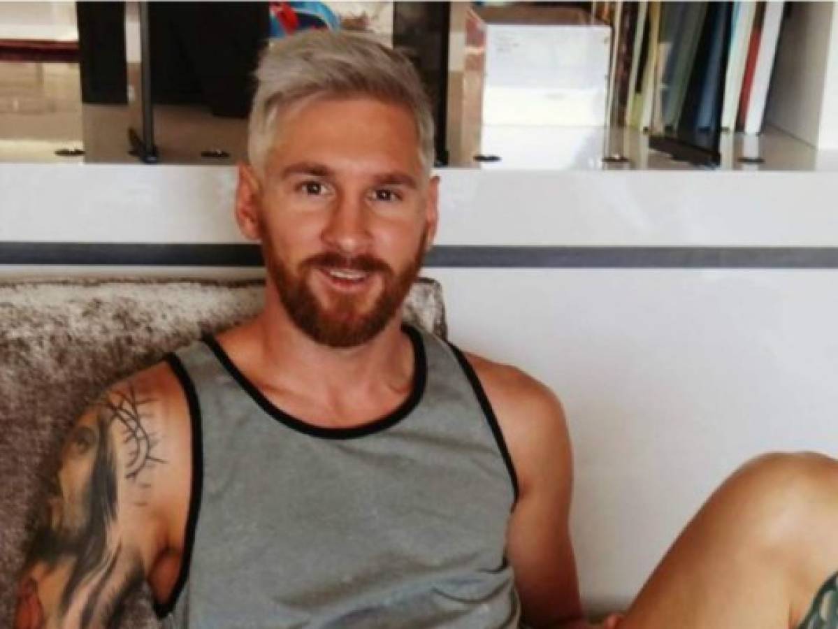 El color de pelo de Messi es cenizo, dijo su peluquero