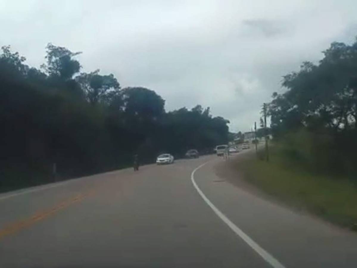 Señalizado nuevo tramo carretero entre Tegucigalpa y Ojojona