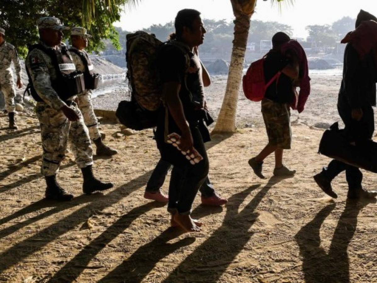 El gobierno mexicano ha reiterado que el ingreso a su territorio solo se hará de manera ordenada y segura. Foto AFP