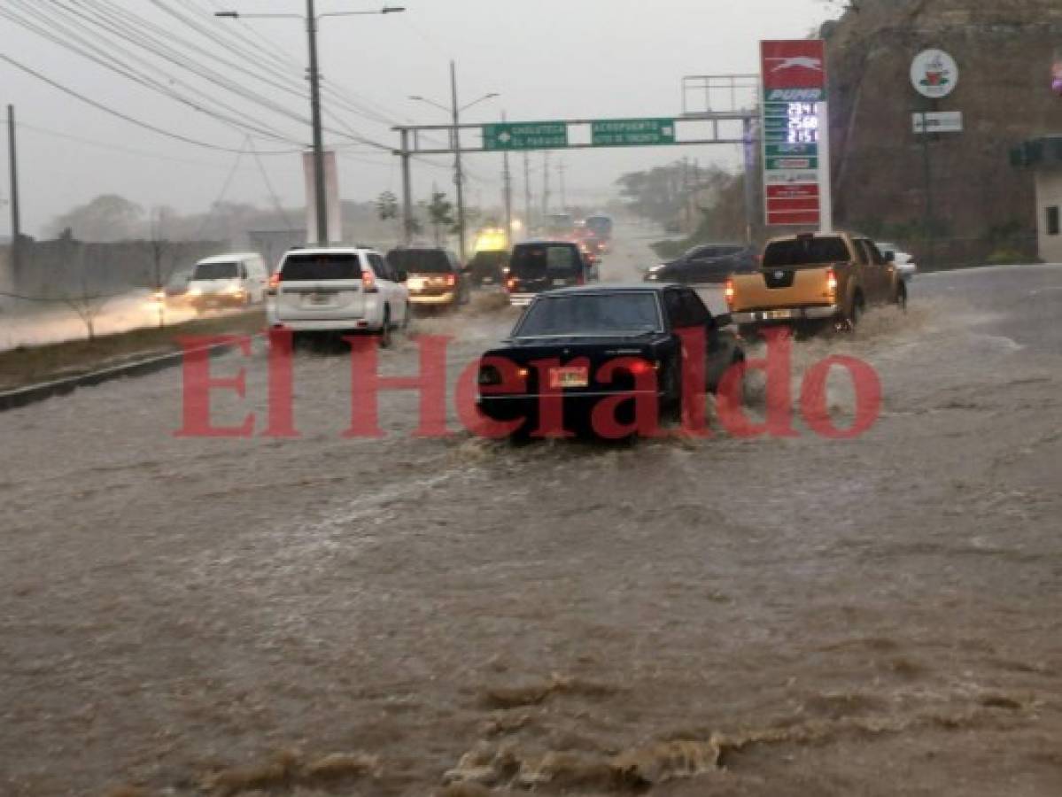 Pronostican más lluvias para este fin de semana en varios departamentos del país