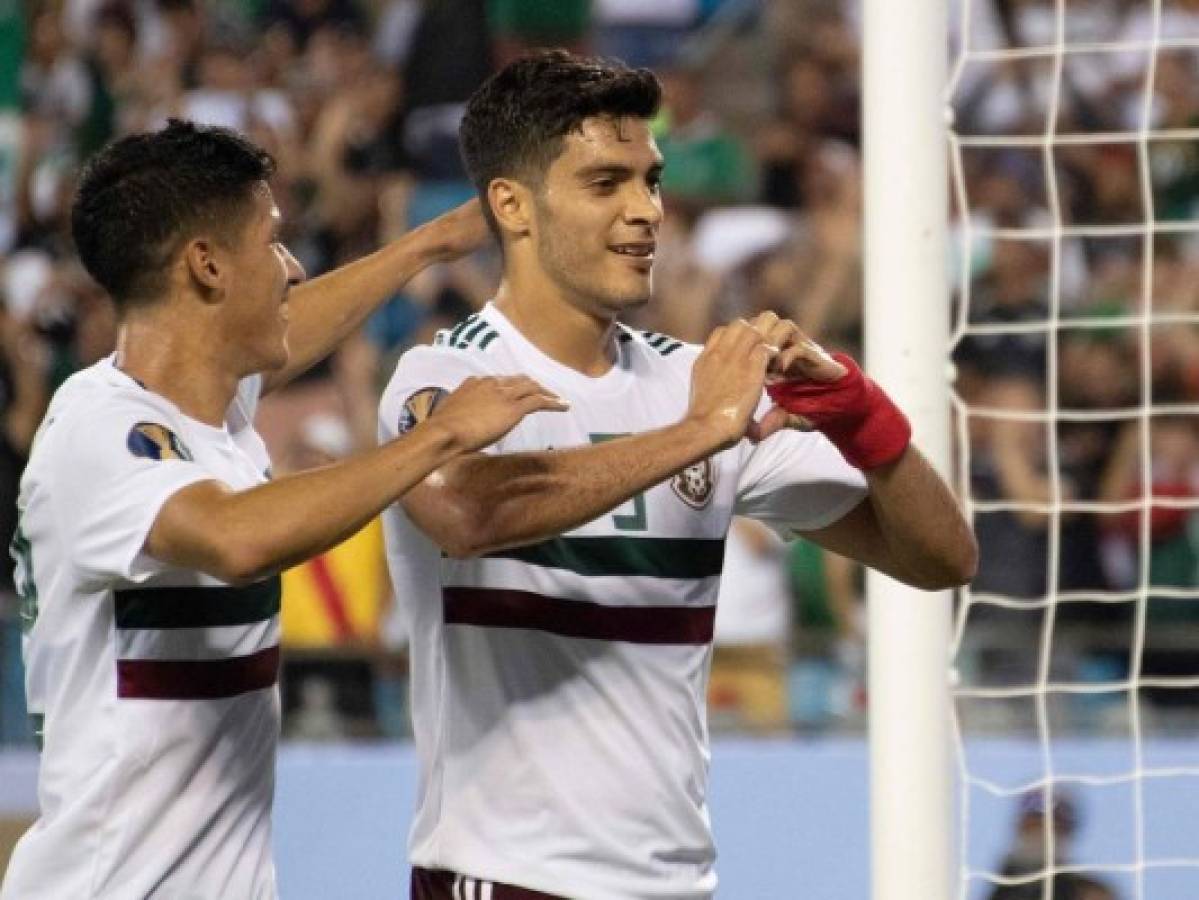 México vence 3-2 a Martinica en Copa Oro 2019 y avanza a cuartos de final