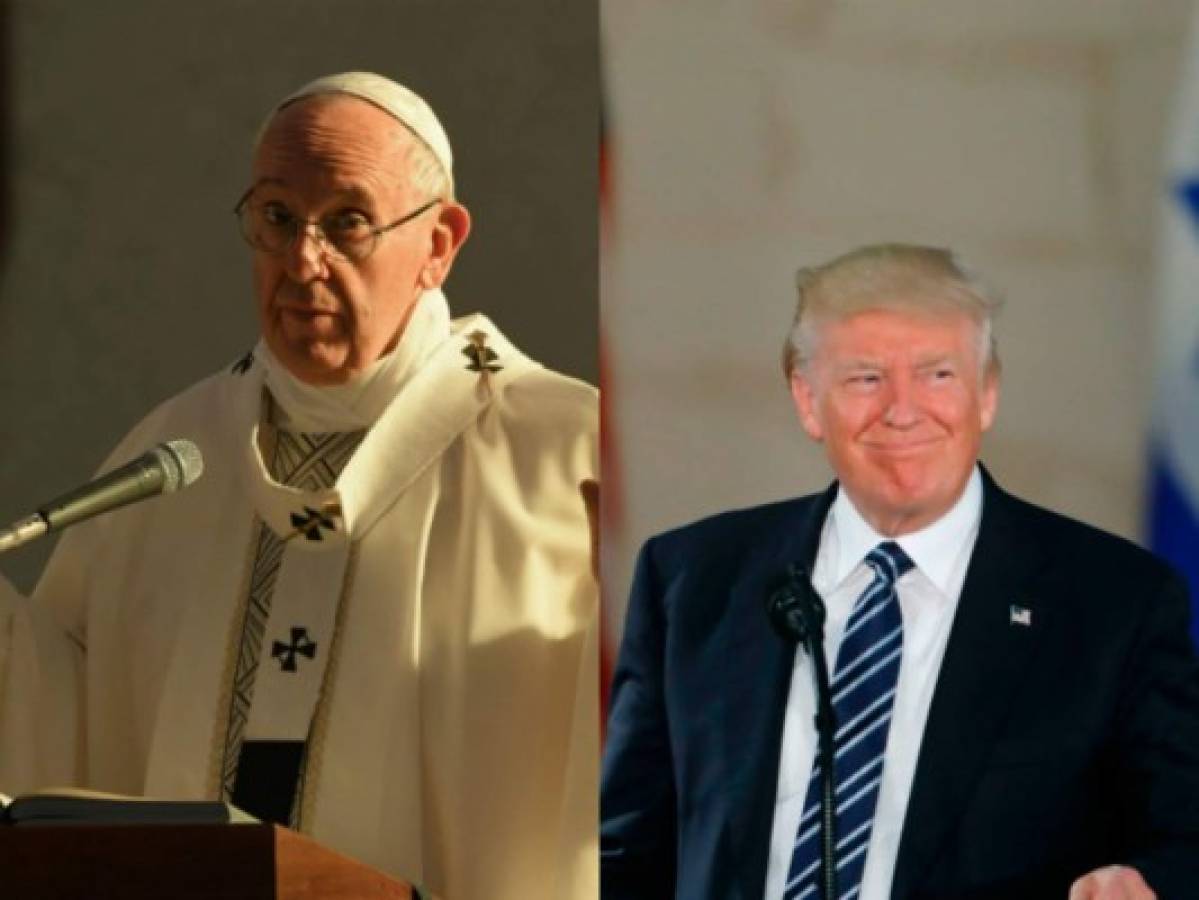 Papa recibe a Trump, un encuentro delicado y lleno de incertidumbres