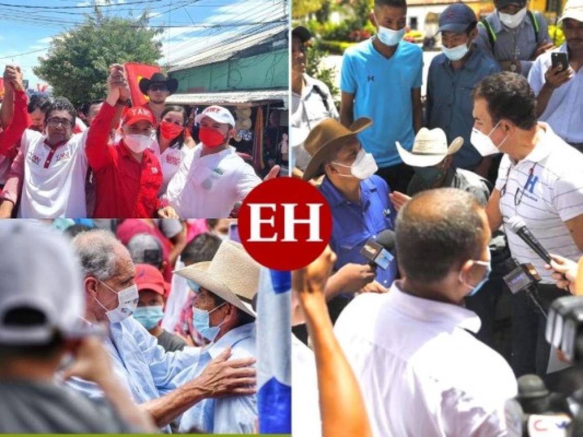 Cacería de votos: Candidatos recorrieron Honduras para dar a conocer sus propuestas
