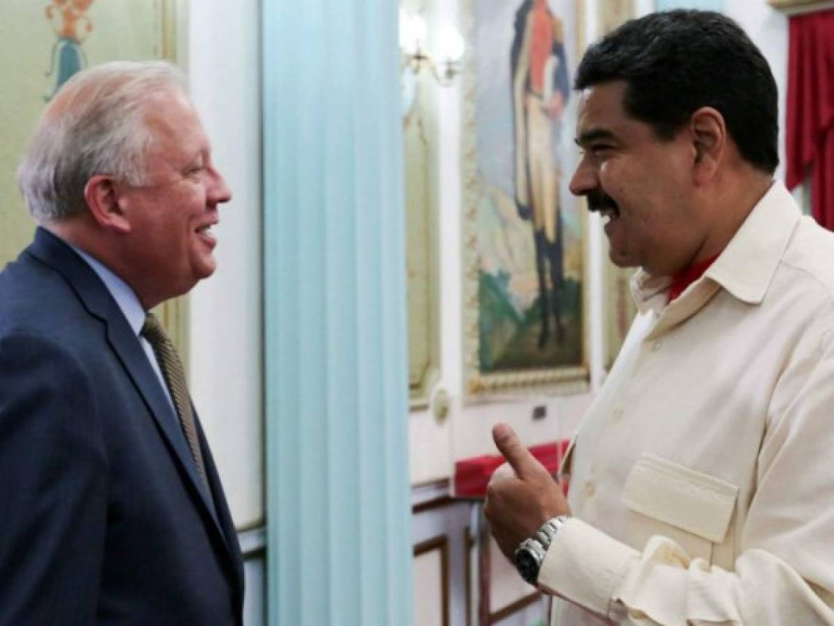 Nicolás Maduro recibió a enviado de EEUU en apoyo a diálogo en Venezuela  