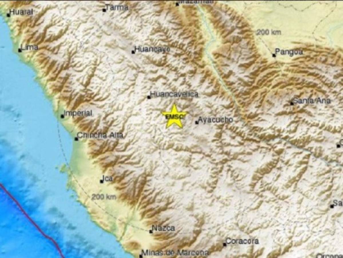 Sismo de 5,2 grados remece los Andes de Perú