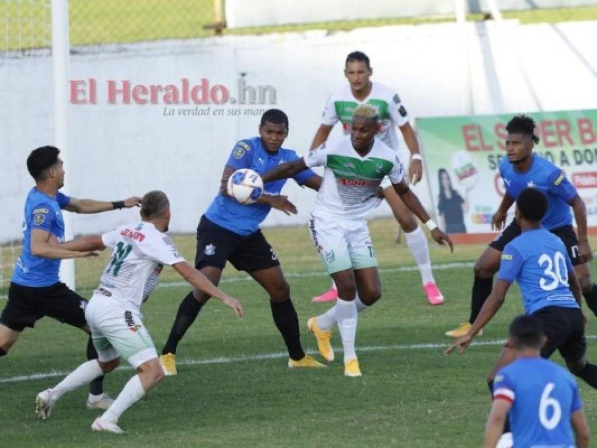 Platense golea 5-3 al Marathón en Puerto Cortés