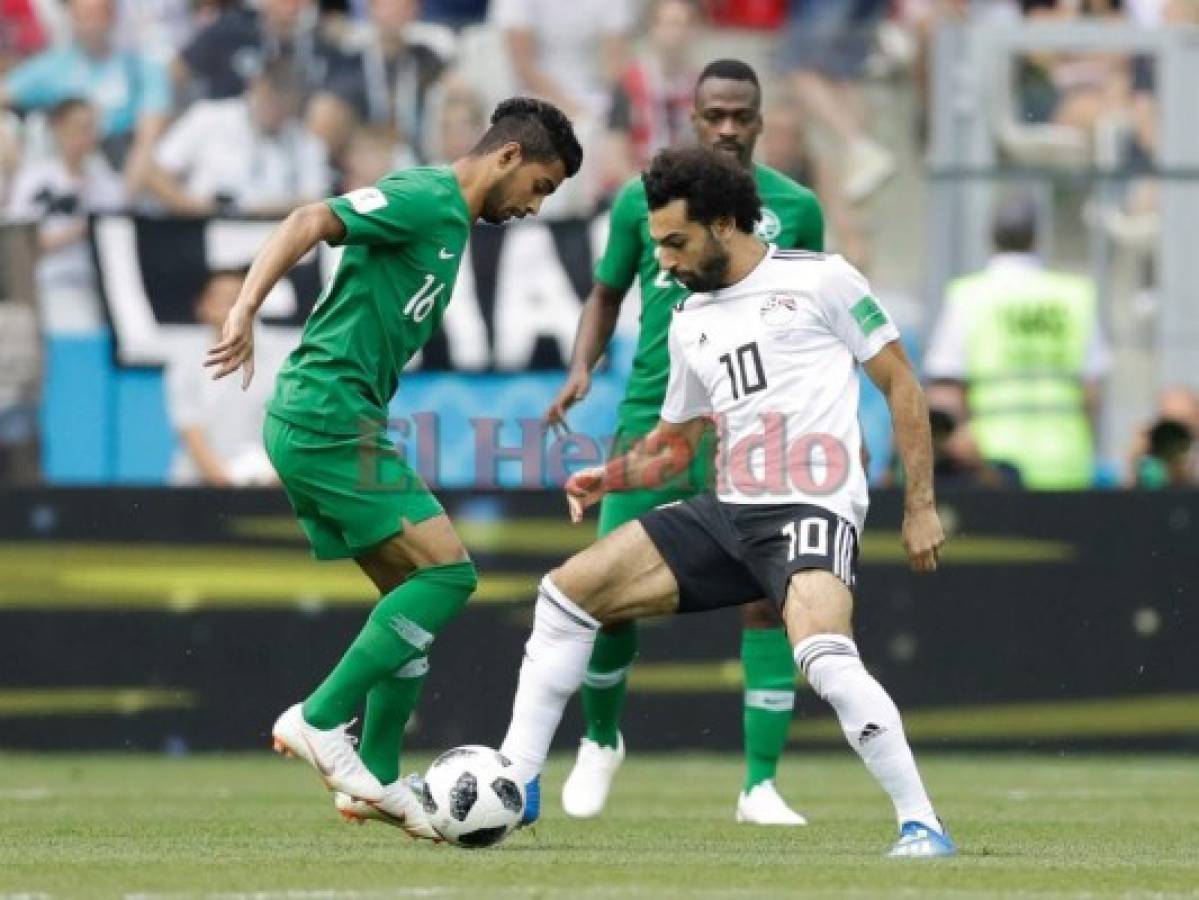 Arabia Saudita ganó 2-1 ante Egipto y Salah se despide del Mundial con derrota