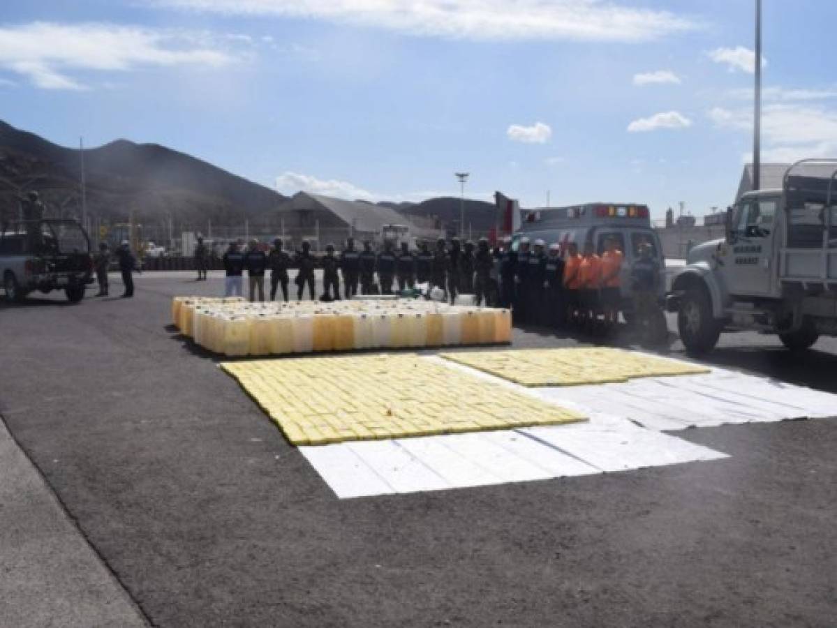 México incauta más de 630 kilos de cocaína en una embarcación