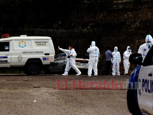 Un revólver había en carro de chef hallado muerto en Loarque