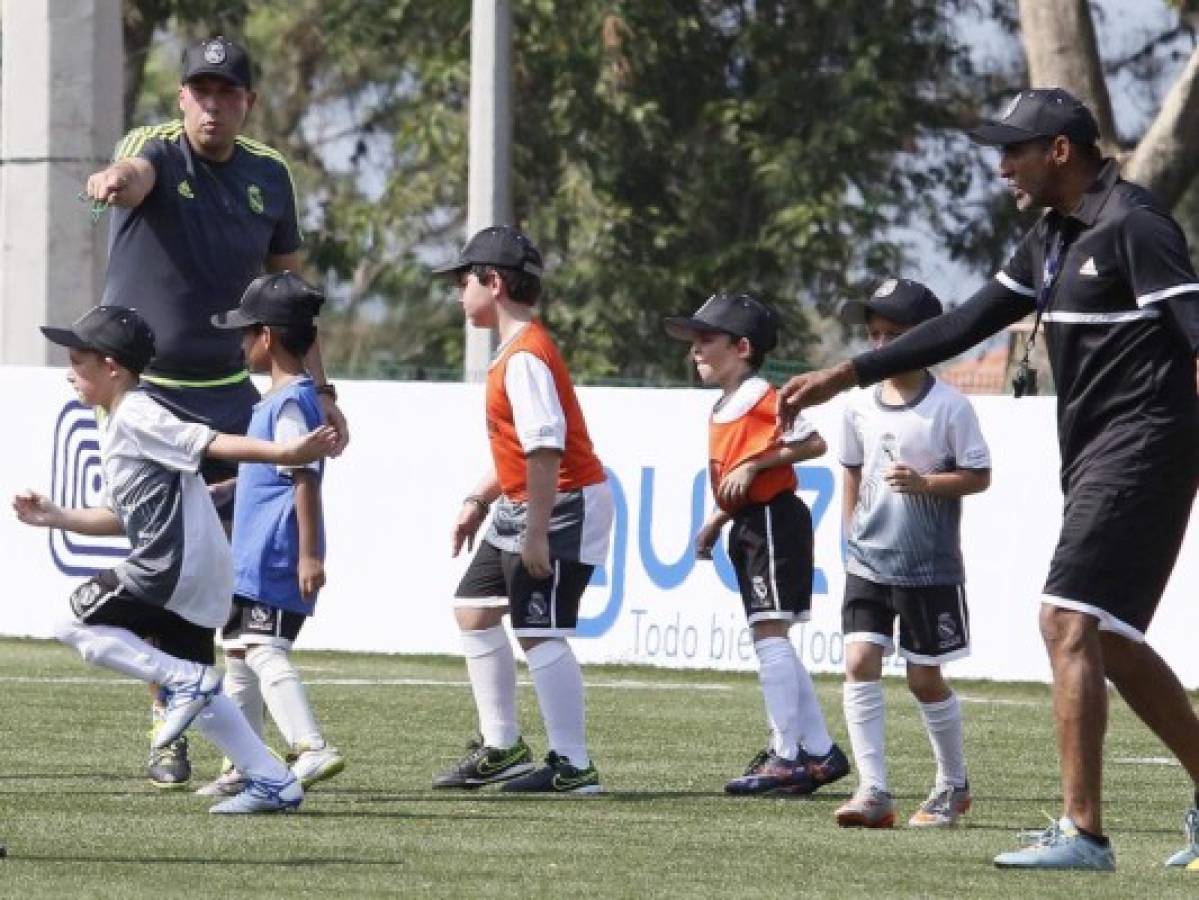 En marcha, primer Clinic de Real Madrid en Honduras