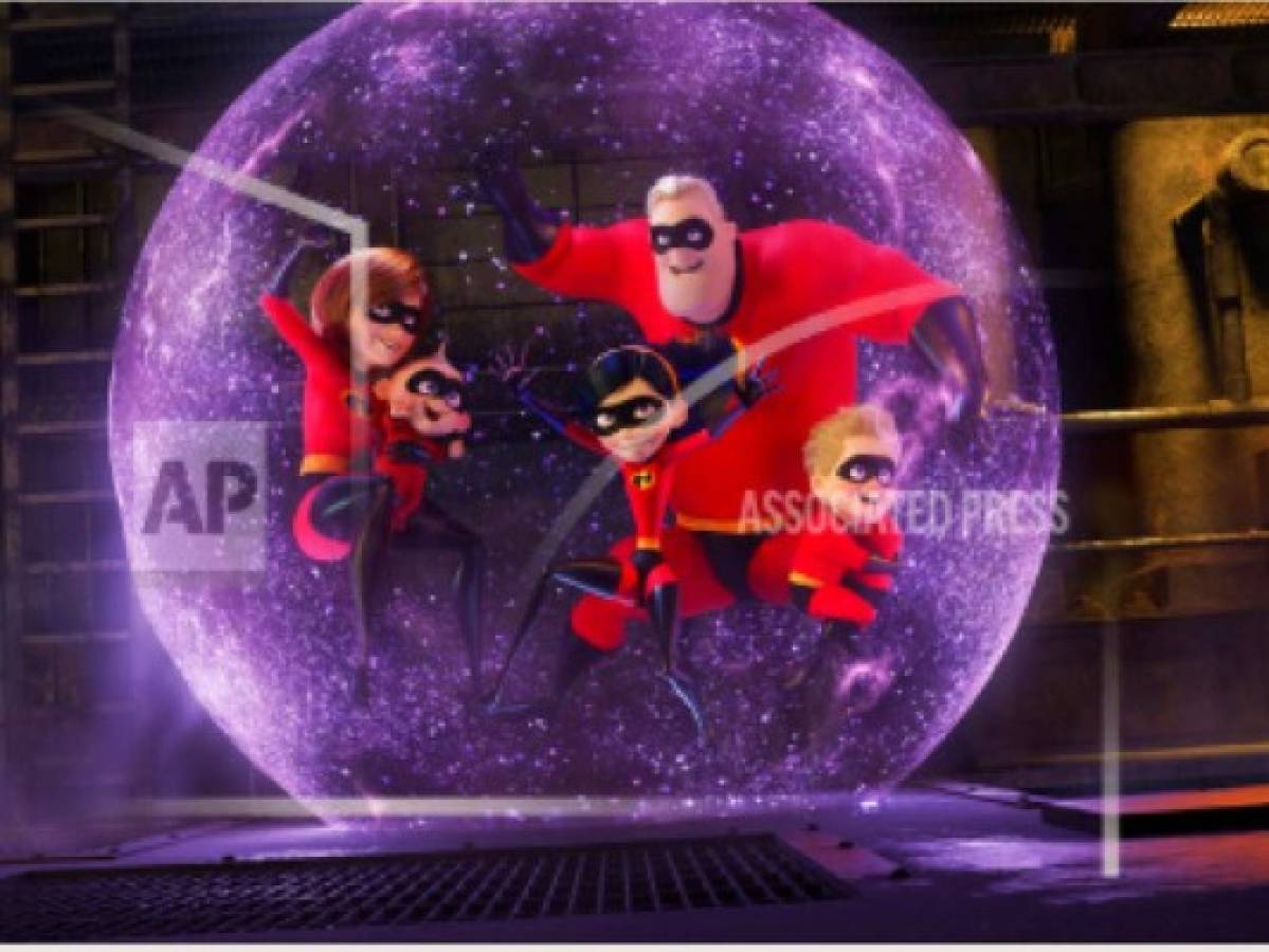Cinta 'Incredibles 2” rompe récord de ganancias en su estreno