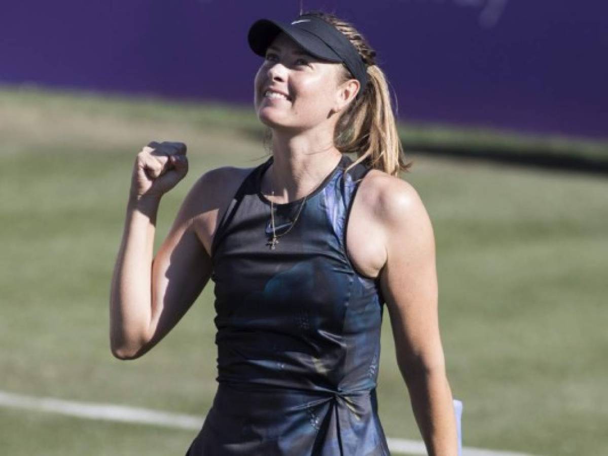 María Sharapova se estrena con victoria en su vuelta en el torneo de Mallorca