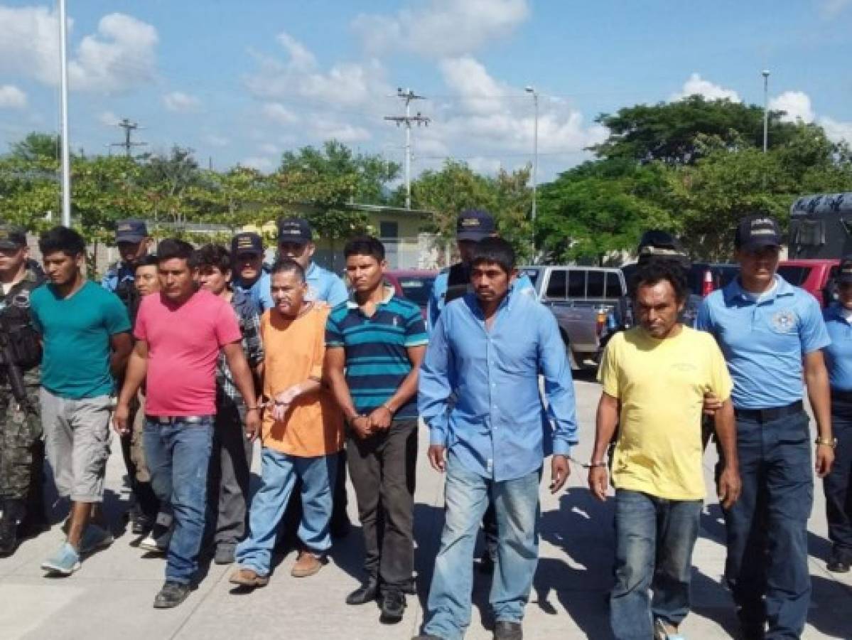 'Operación Libertad' deja la captura de 14 ciudadanos en Comayagua, Honduras