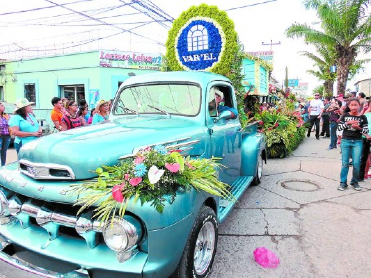Derroche de belleza en el Festival de las Flores en Siguatepeque