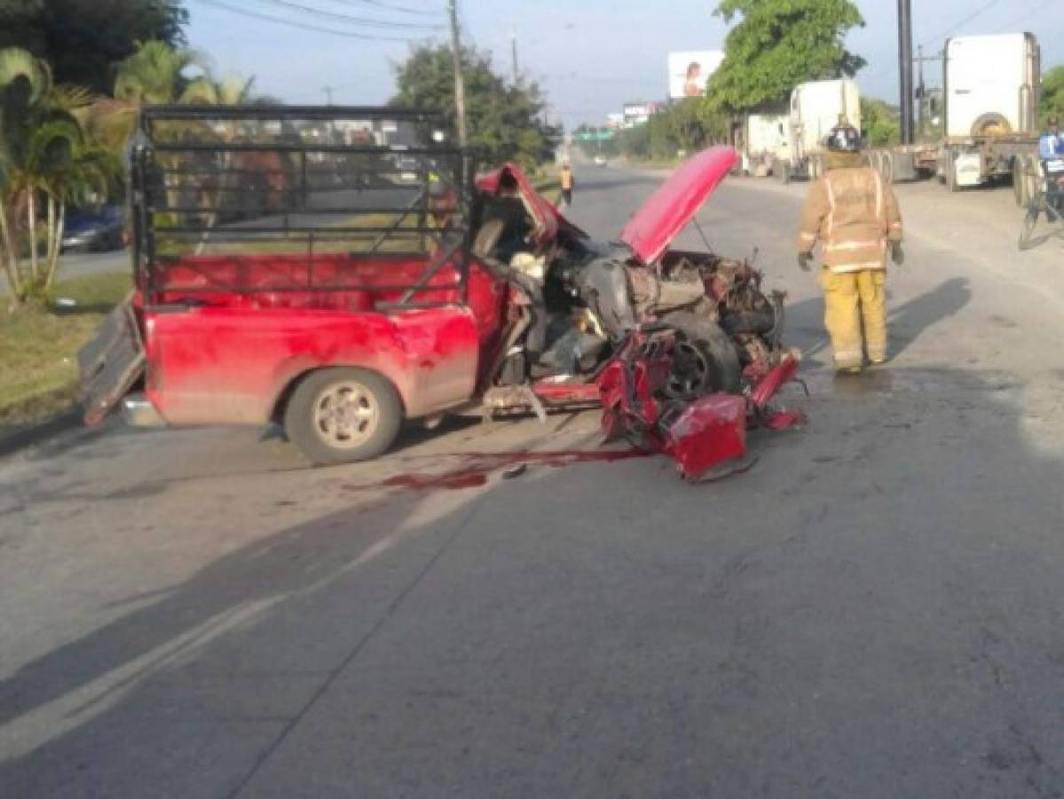 Accidente vial deja una persona muerta en Puerto Cortés, zona norte de Honduras