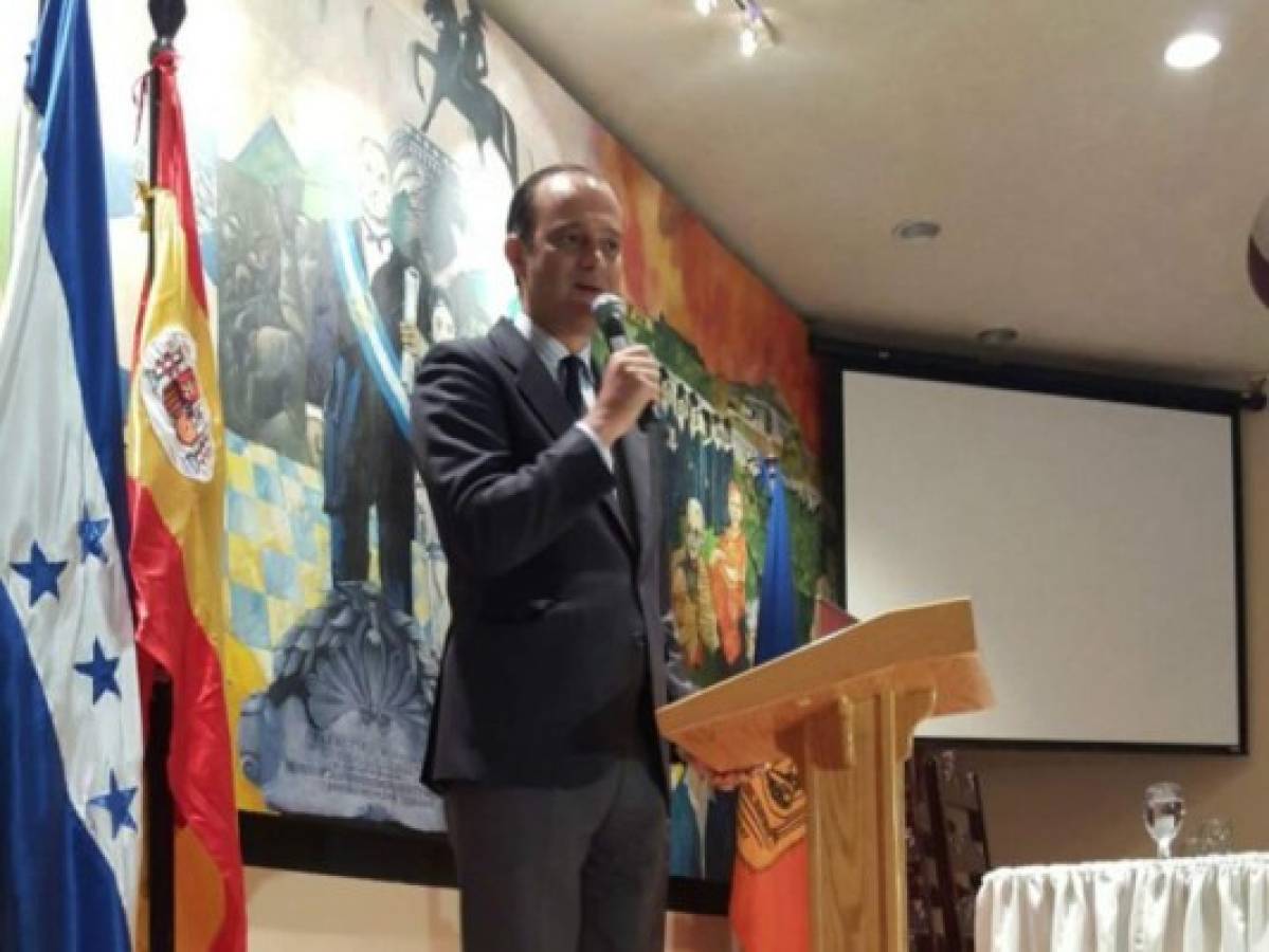 Embajador de España en Honduras Miguel Albero Suárez inauguró semana del idioma