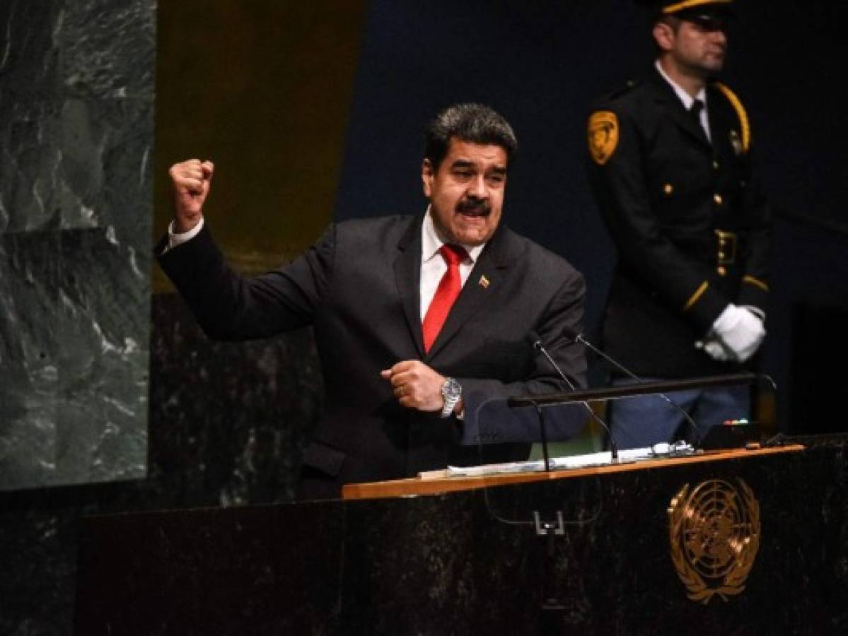 Maduro dice en la ONU que quiere reunirse con Donald Trump y estrecharle la mano