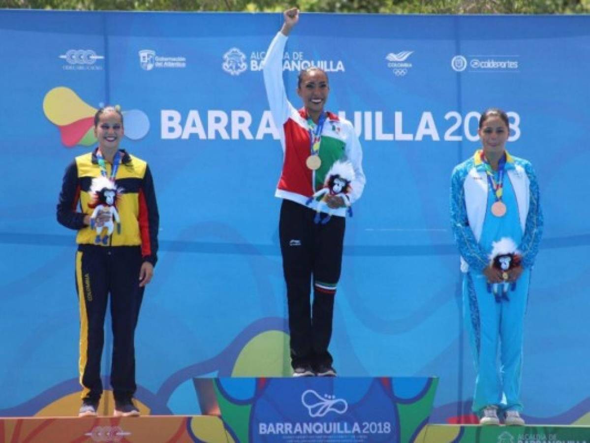 México rebasa las 100 medallas de oro en Juegos Centroamericanos Barranquilla, Colombia