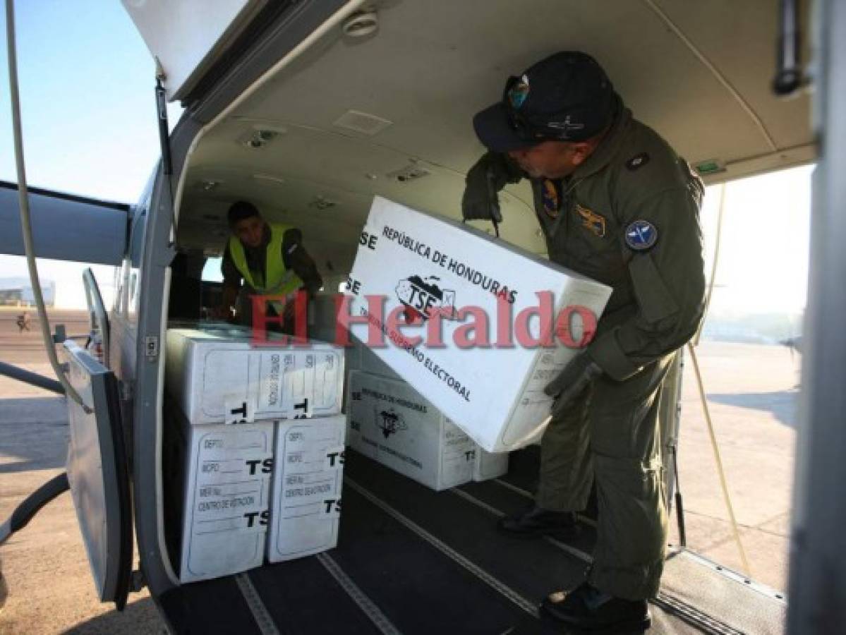 Este viernes cierra la repartición de las maletas electorales en Honduras