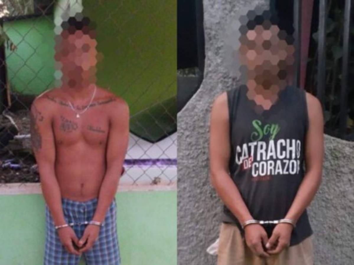 Caen dos supuestos miembros de la banda 'Los Pelones' en La Ceiba  