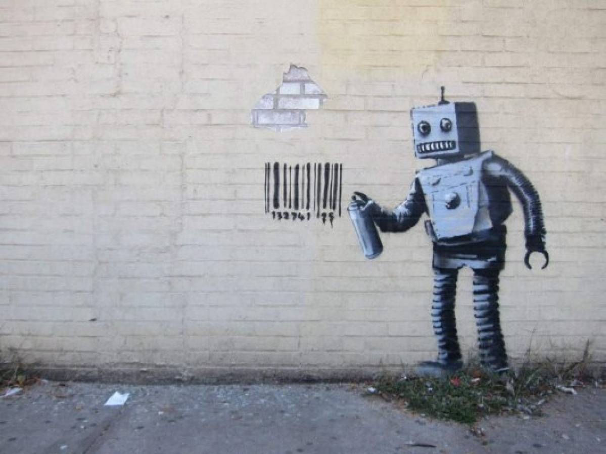 La obra de Banksy sube al siguiente nivel