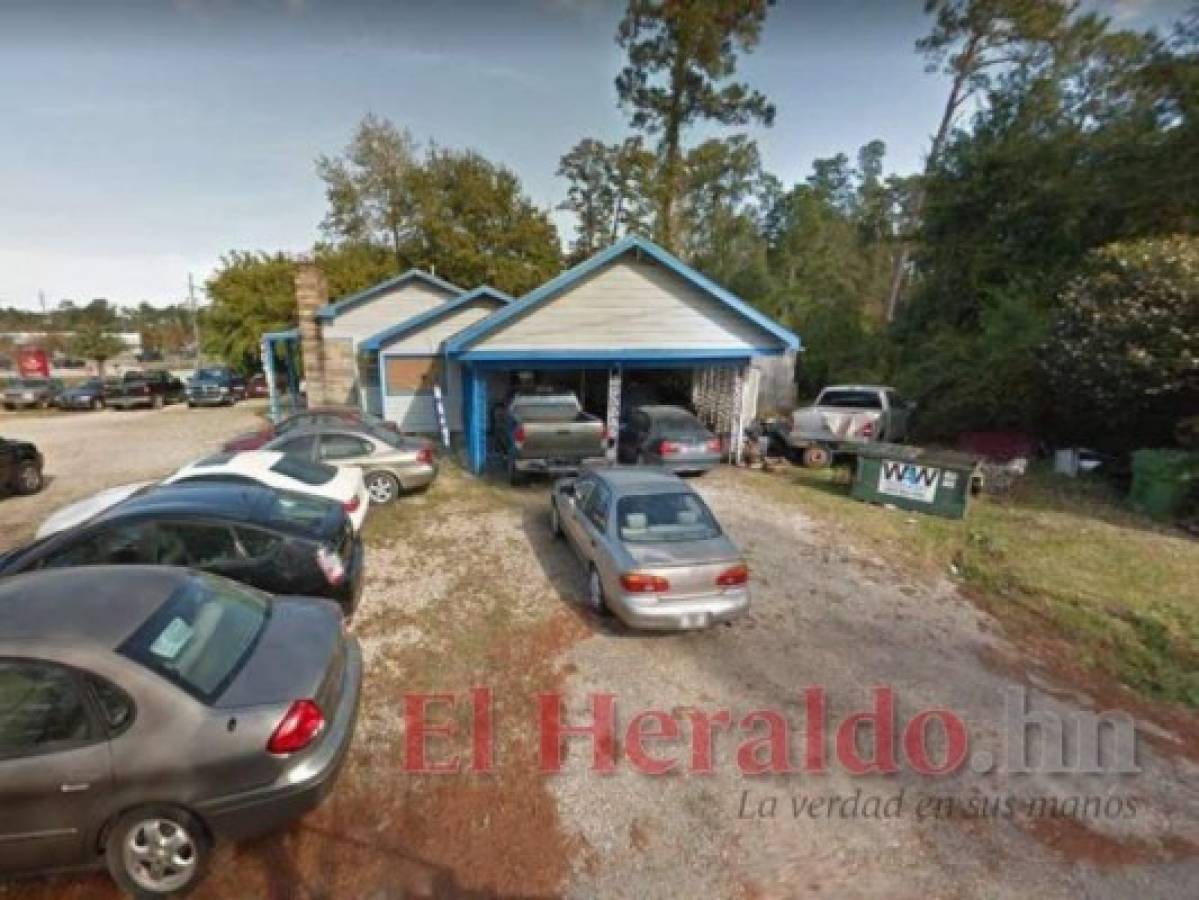 Un terreno donde funcionaba un autolote que era administrado por Carlos Zelaya también fue confiscado por las autoridades judiciales de EE UU. A través de este negocio, Zelaya lavó fondos del Seguro Social. Foto: El Heraldo