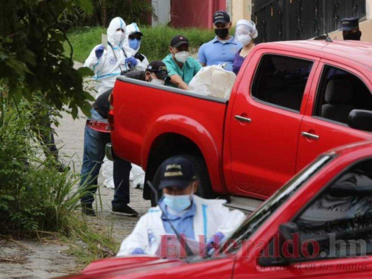 Hallan cadáver ensabanado en la Residencial Centroamérica