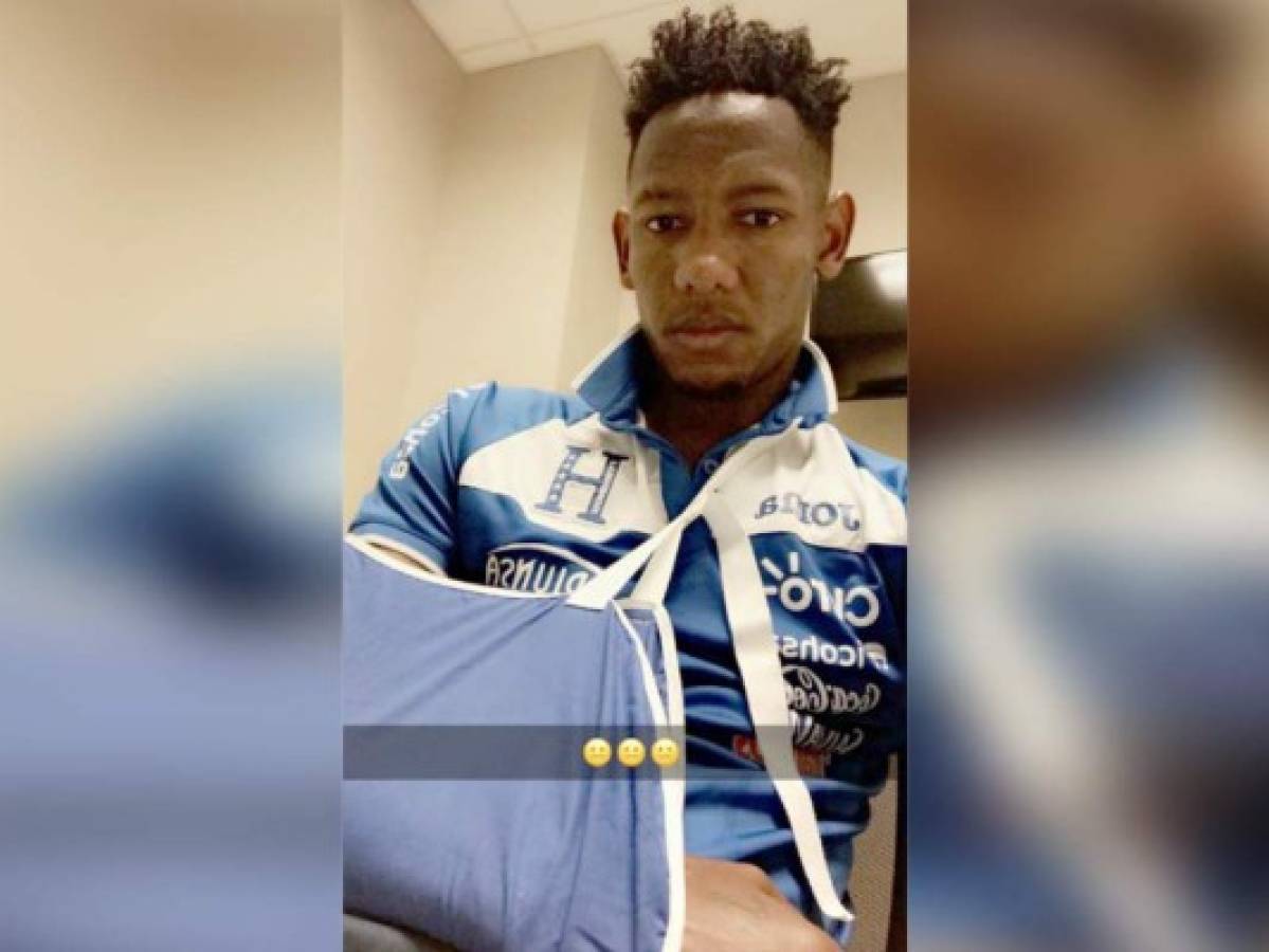 Romell Quioto se entrenó por separado en la Selección de Honduras previo al duelo eliminatorio ante Costa Rica