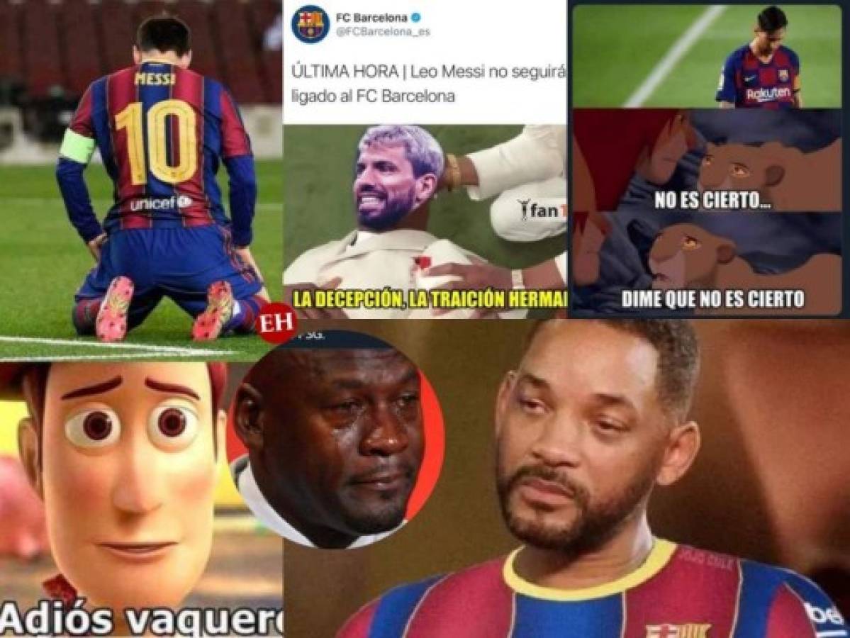 La salida de Messi del Barcelona provocó estos divertidos memes en las redes sociales