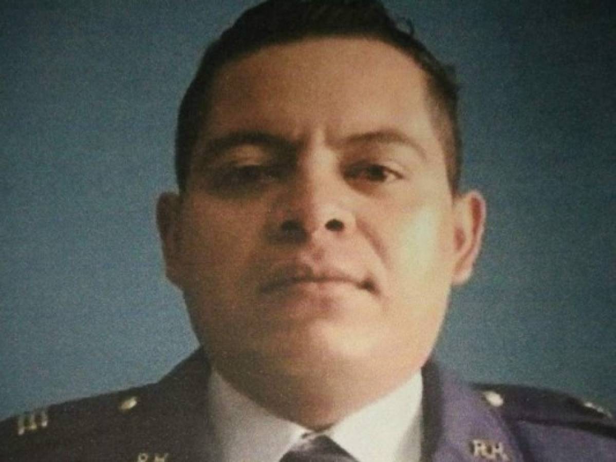 Olvin Flores ingresó a la Fuerza Aérea de Honduras a los 20 años de edad.