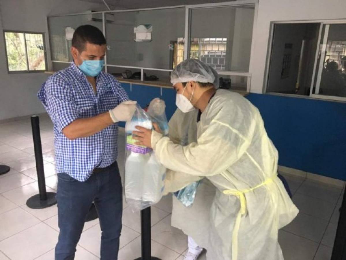 Centros de salud de región Trifinio reciben material de bioseguridad