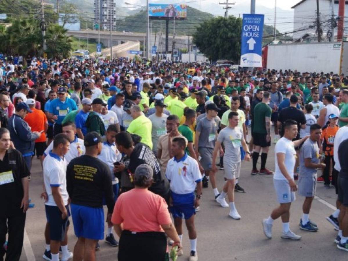 Fuerzas Armadas de Honduras conmemoró aniversario con 'Media Maratón”