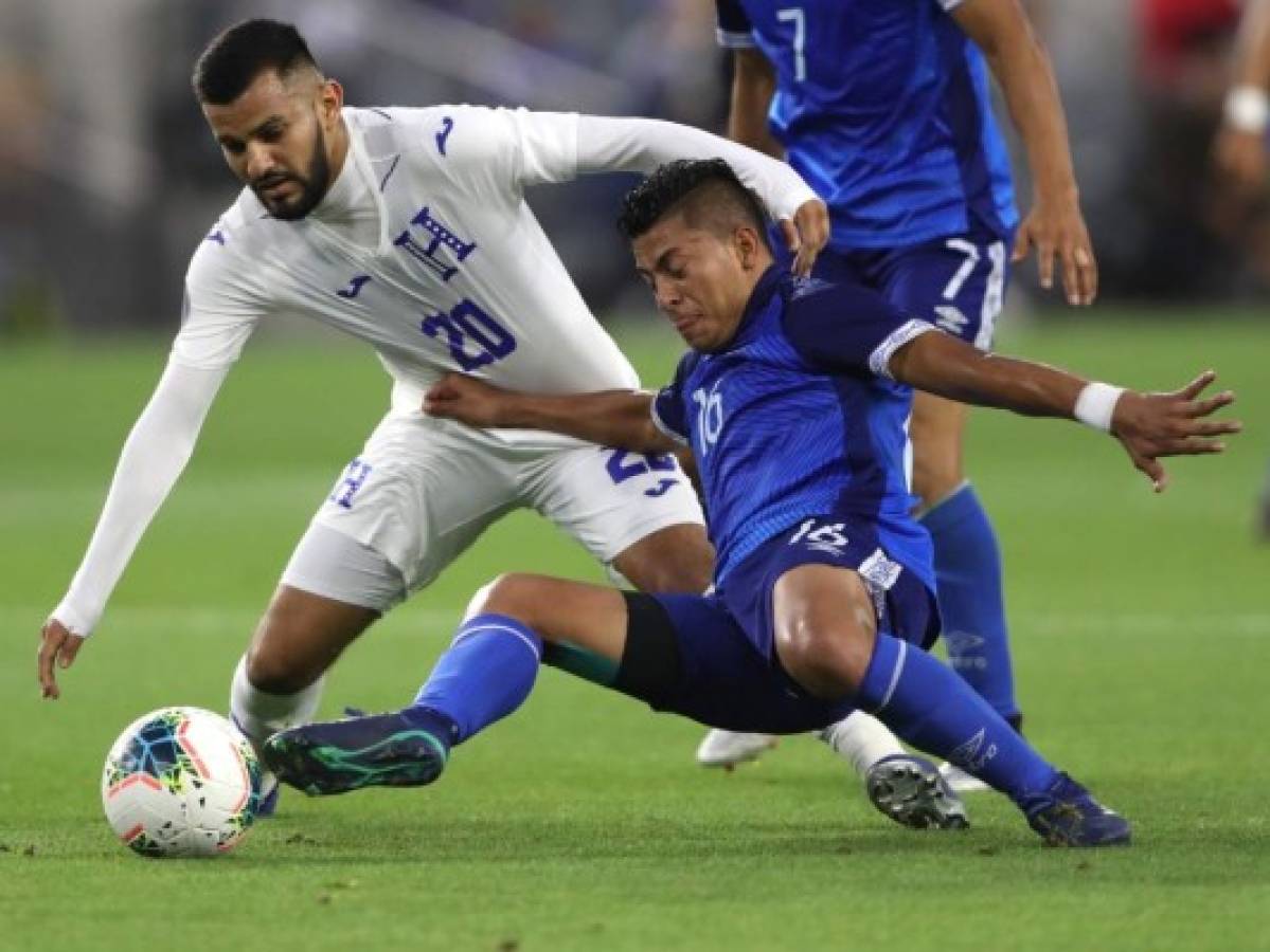 Honduras goleó 4-0 a El Salvador en su último partido en la Copa Oro 2019